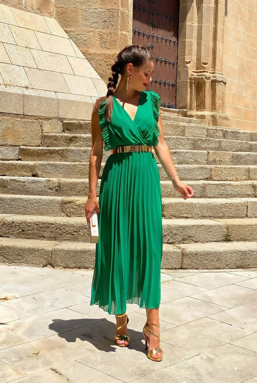 Noemi | Elegante abito in chiffon