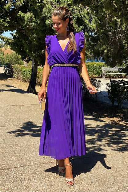 Noemi | Elegante abito in chiffon