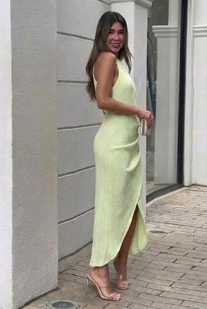 Salima | Abito plissettato dal look sofisticato